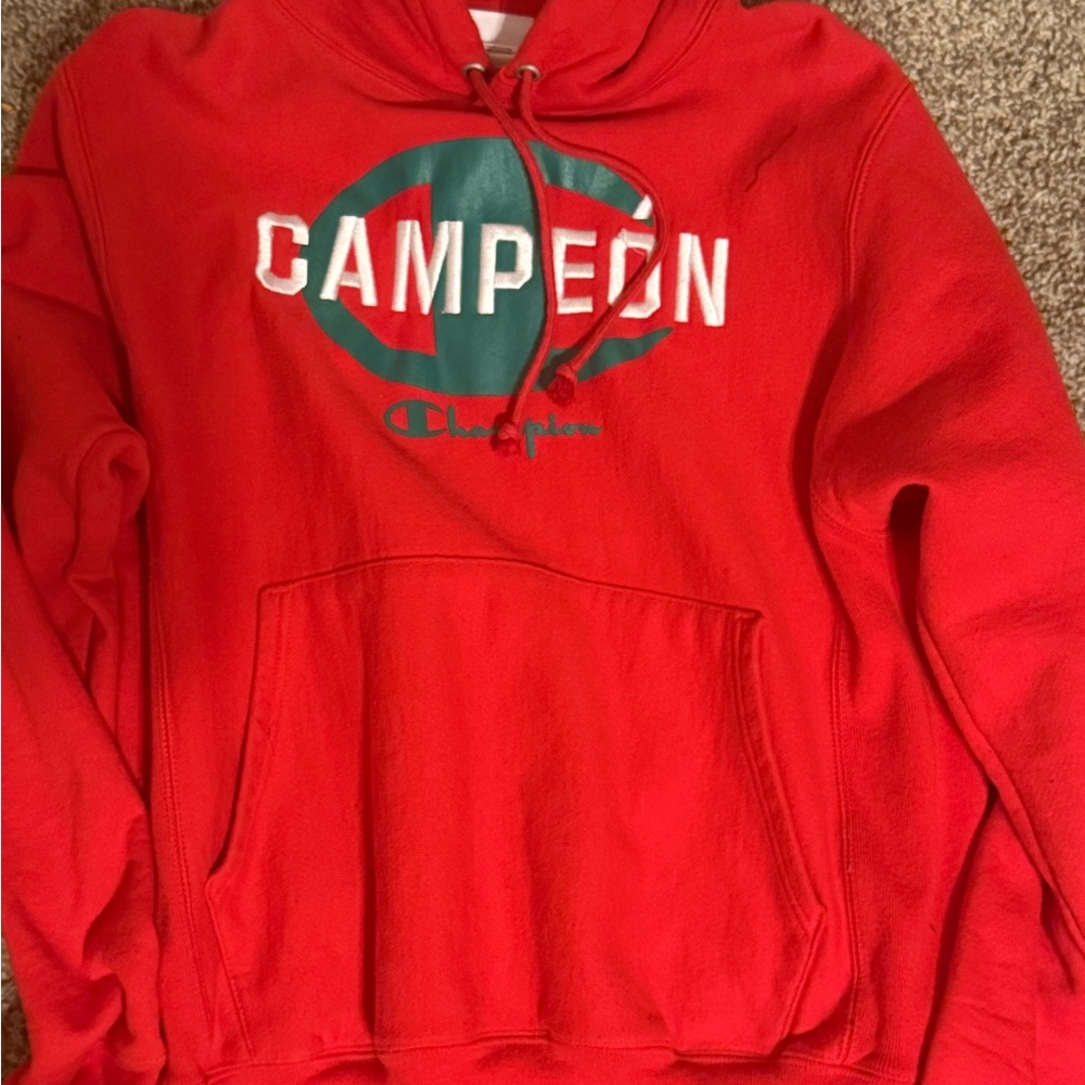 Champion Red Athletic Sweater
